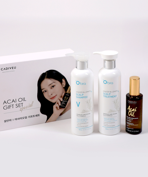 카디뷰() 아사이오일 110ml 기프트세트 / 헤어에센스 + 샴푸세트 상품 이미지