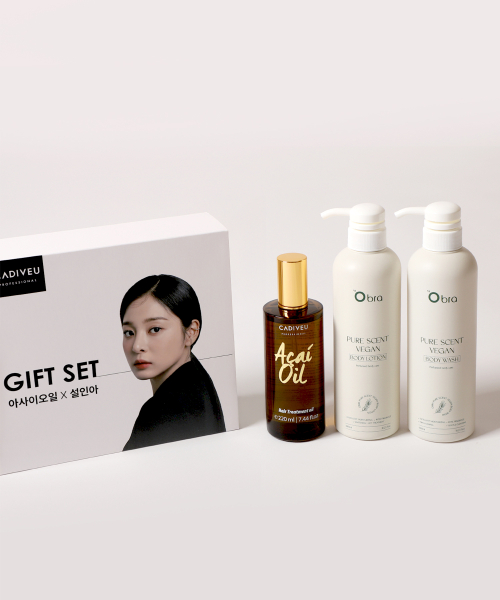 카디뷰() 아사이오일 220ml 기프트세트 / 헤어에센스 + 바디세트 상품 이미지