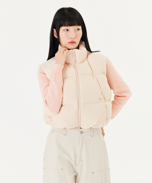 마크곤잘레스(MARK GONZALES) WOMENS ANGEL PUFFER CROPPED DOWN