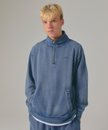 OG QUARTER ZIP SWEATSHIRT indigo