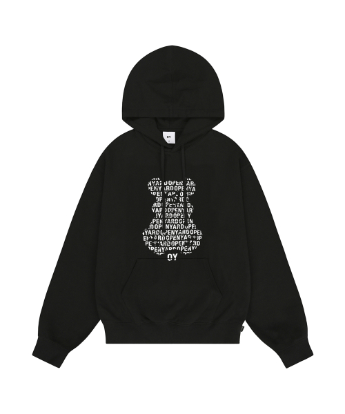 ★OY★WORDY LOGO ODOLLY HOODIE - BLACK★正規品/韓国直送料込 OY パーカー 「OY/オーワイ」 WORDY LOGO ODOLLY HOODIE