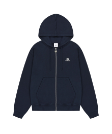 ODOLLY HOODIE ZIP UP - NAVY