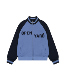 OPYD TRACK ZIP UP - CORNFLOWER BLUE