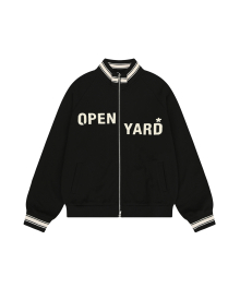 OPYD TRACK ZIP UP - BLACK