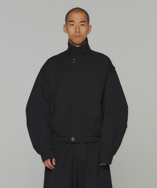 아모멘토(AMOMENTO) PADDED COTTON NYLON JUMPER (2COLORS) - 사이즈