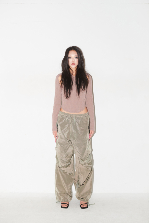 PARACHUTE PANTS KHAKI
