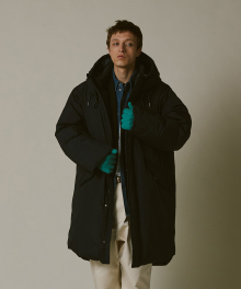 24FW SHARKS TAIL PARKA NAVY