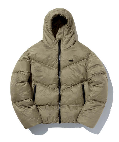 HOODED PUFFER куртка [KHAKI]