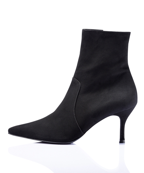 Socks Boots [Black Suede]