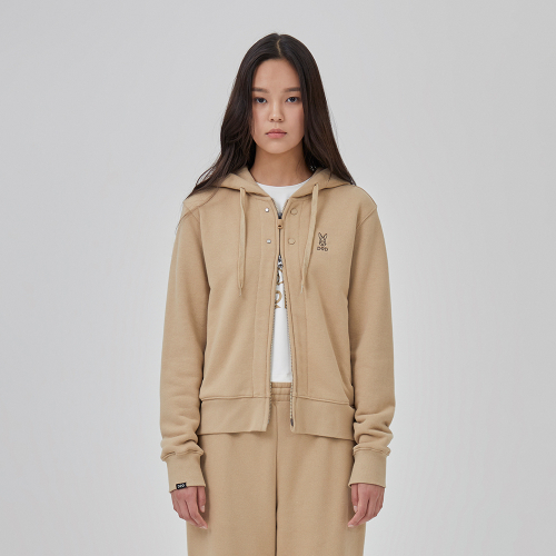 디오디() 챔프 집업 후드 자켓(우먼) - TAN 상품 이미지