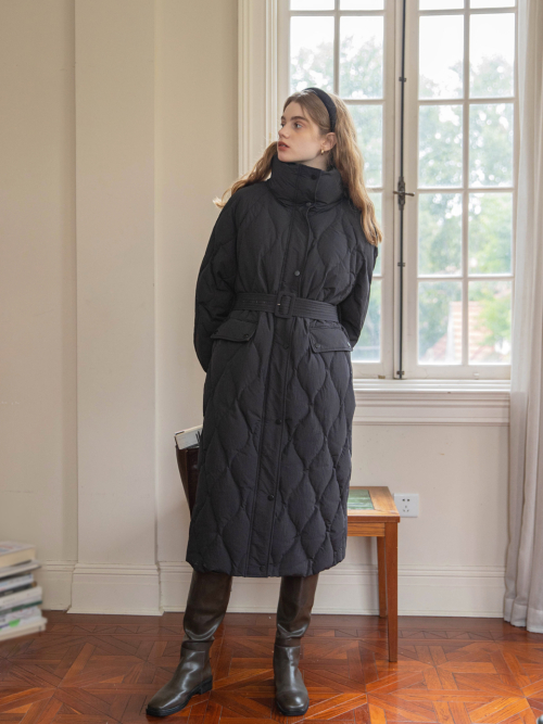 르니나(LENINA) MARTHA stand collar long down padding