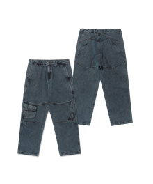 OVERDYED CARGO JEANS_BLUE(IK2EFMD112A)