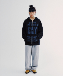 SIDE DAMAGED STUD SWEATPANTS_GREY(IK2EFMPA01A)