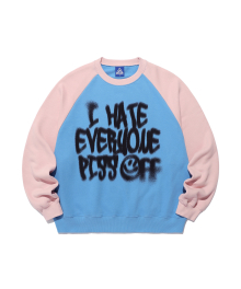 PISS OFF RAGLAN SWEATSHIRTS_BLUE(IK2EFMM449A)