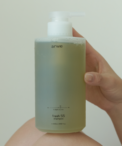 아르베() 프레시 55 약지성 샴푸 500ml 상품 이미지
