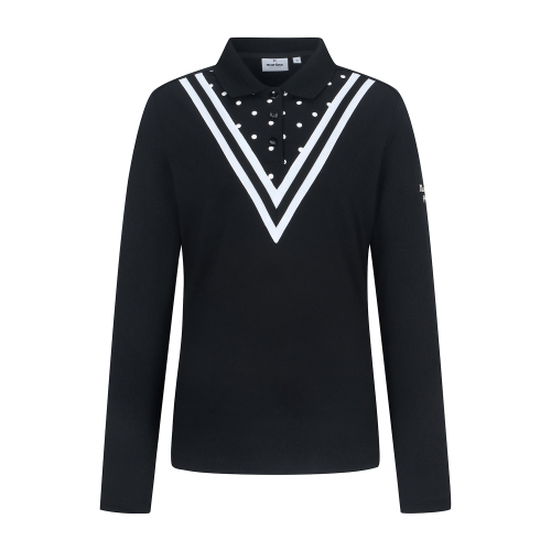 Dot Combi Tshirts_чёрный
