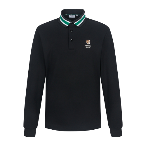 BAYC Combi Collar Tshirts_чёрный (Men)