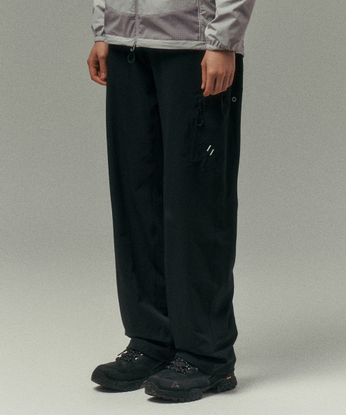 웰터 익스페리먼트 ATITLAN HEART POCKET HIKE PANTS_BLACK_WPL029