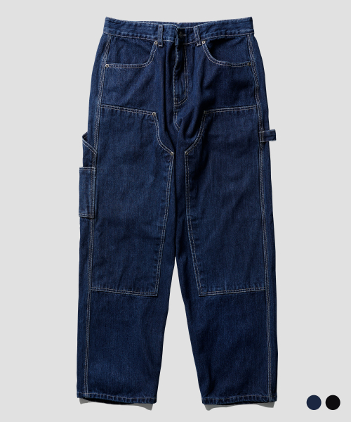 Джинсы карпентер double деним Blue JULP4654