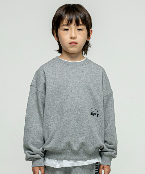 리틀뎁() LDPT 로고 맨투맨 Grey 상품 이미지