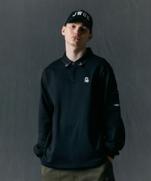 Футболка поло Squad Point Collar (Black)