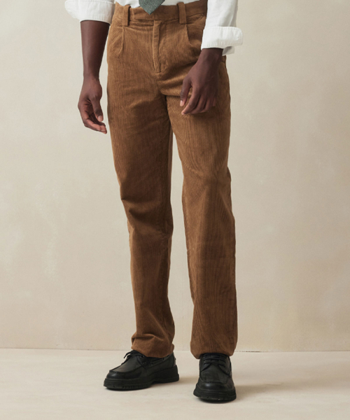 Вельветовые брюки 8W Traditional Fit (Brown) (BBPCMM69194EW)