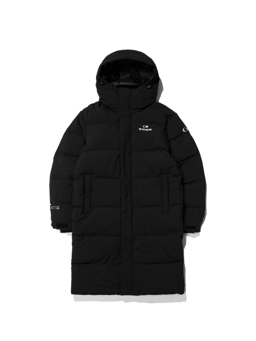 Длинный пуховик STELOL S UNI Windstopper Black