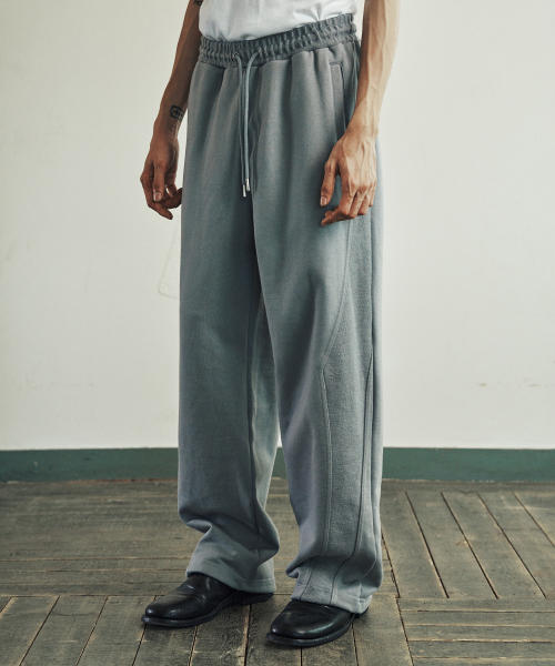 MUSINSA THEVINYLHOUSE CUT OFF SWEATPANTS GREY