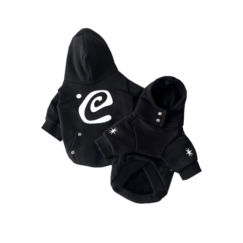 logo hoodie(black)