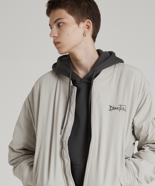 Куртка-авиатор Direction LIGHT BEIGE (MP1JU006-004)