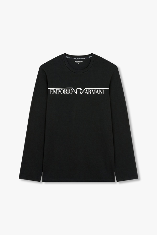[EMPORIO ARMANI UNDERWEAR] Мужская футболка Eagle Logo Black 0814336003
