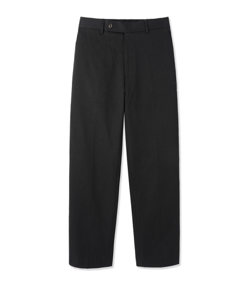 Брюки на резинке tapered fit на любой сезон [BLACK]