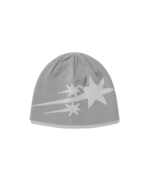 [나이스고스트클럽] 3STAR BEANIE_GREY(NG2DFUAB24A) NG2DFUAB24AGR
