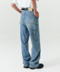 Relaxed Carpenter Denim - Stone Blue