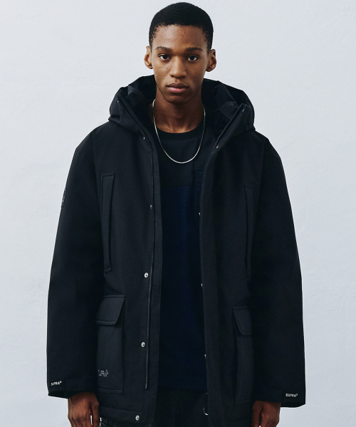 Пуховик Pocket Mid Down Jacket (BLACK)