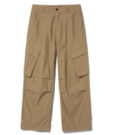 PARACHUTE CARGO PANTS - BEIGE