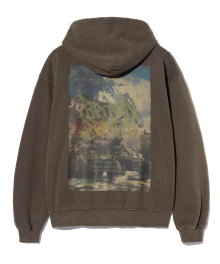 PIGMENT BTB HOODIE - BROWN