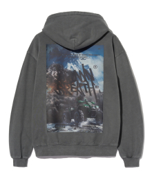 PIGMENT BTB HOODIE - GREY