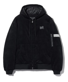 STILL CORDUROY JACKET - BLACK