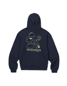 [Mmlg] IDENTITY HOODIE (AUTHENTIC NAVY)