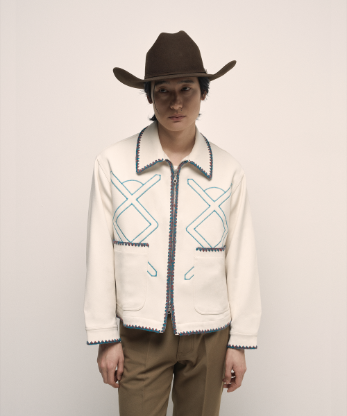 Блузон Halogen Needlework _ Ivory
