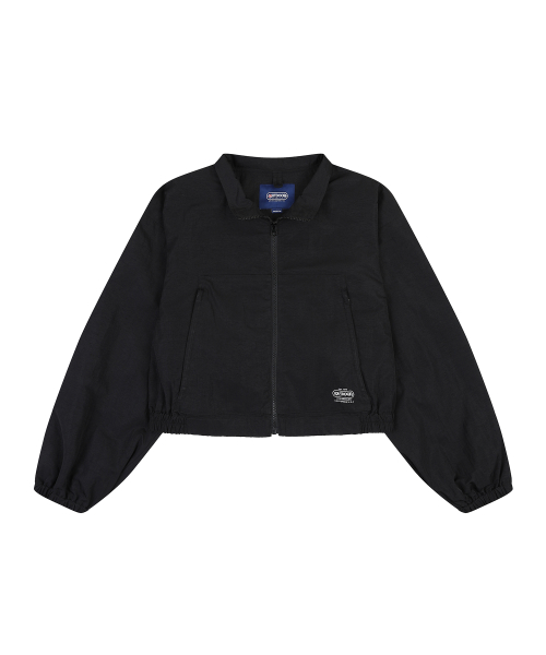 W HIGH NECK JUMPER (BLACK)
