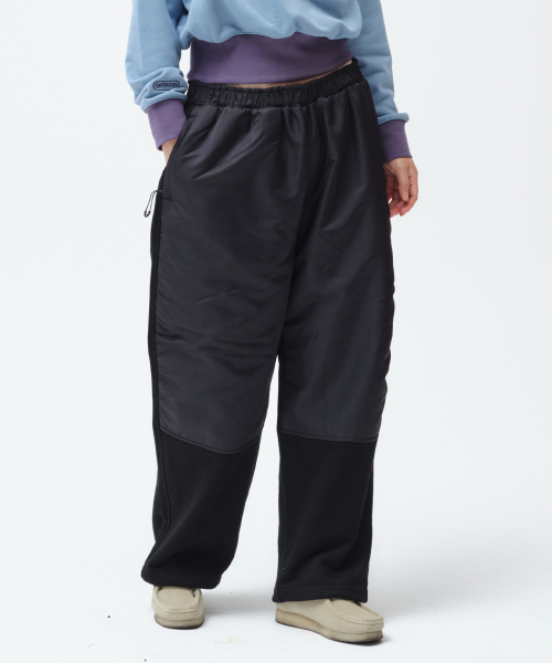COLOR SCHEME OVERFIT PANTS (BLACK)