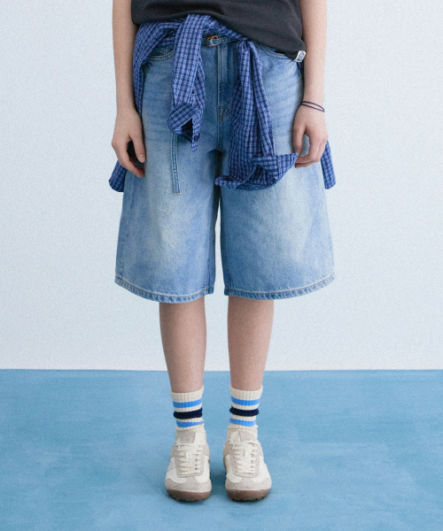 Bermuda Denim Pants (F) / WHTJG2442F