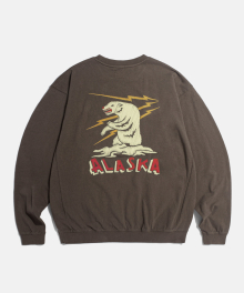 US Alaska Souvenir LS Tee Mud