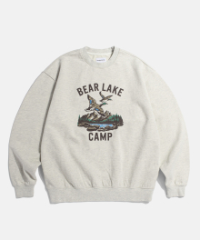 Duck Camp Heavyweight Sweatshirt Oatmeal Grey