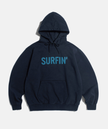 Surfin Heavyweight Hoodie Navy