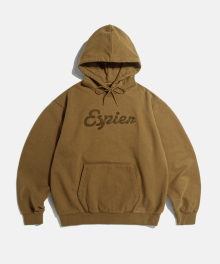 Espier Chenille Heavyweight Hoodie Camel