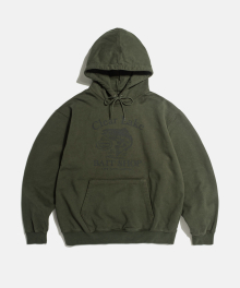 Bait Shop Heavyweight Hoodie Moss Green