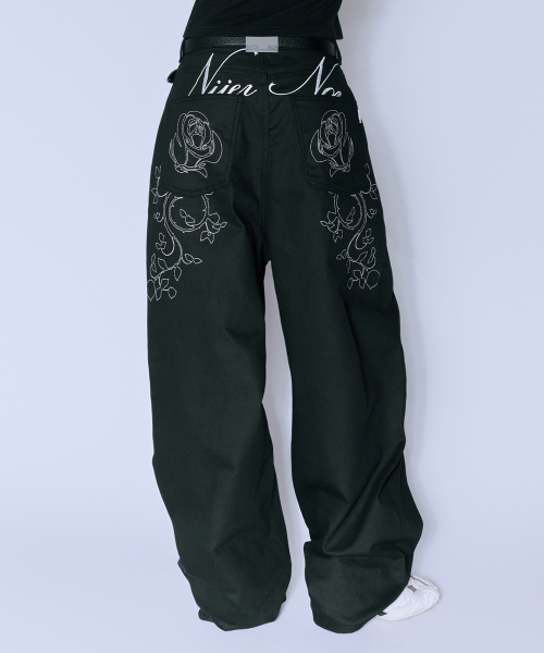 ●NIIER NOR● ROSE BALLOON DENIM PANTS 88873422b_b_06_500.jpg